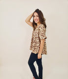 Leopard Girl Blouse